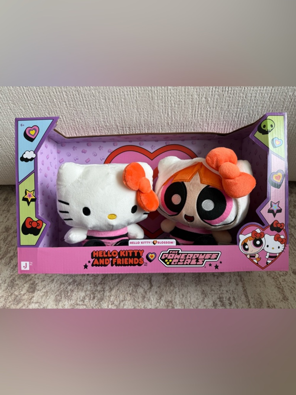 Hello Kitty x The Powerpuff Girls Plush Set